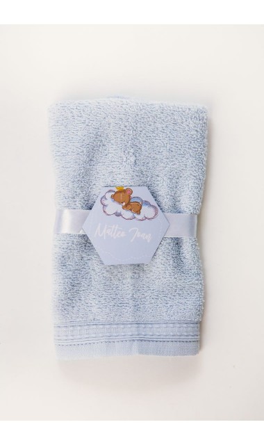 Trusou de botez pentru baieti cu ursuleti si baloane de aer cald, Puf Teddy Bear 9